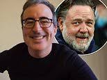 John Oliver has 'lifelong respect' for Russell Crowe after prank