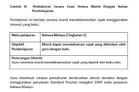 Maklumat mengenai pentaksiran bilik darjah, kurikulum standard sekolah rendah (kssr). 15 Contoh Instrumen Pentaksiran Bilik Darjah Pbd