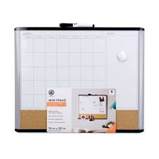 Ubrands Mod Frame 3 N 1 Calendar Board 16 X 20 Multi Colored Products Calendar Board Calendar Organization Calendar