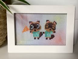 Timothy nook and thomas nook, often known simply as timmy and tommy, and collectively known as the nooklings or t&t, are twin raccoons in the animal crossing series who are apprentices of tom nook. Fo Timmy And Tommy From Animal Crossing New Horizons Pattern By Me Crossstitch