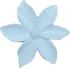 6 petal flower with leaves. 6 Petal White Flower 19cm Set Of 6 Clearview Marketing