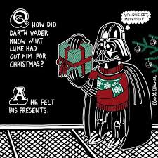 Luke I Am Your Father And Santa Isn T Real Star Wars Jokes Star Wars Love Star Wars Christmas Cards