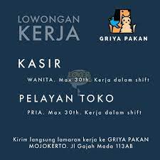 Surat lamaran kerja merupakan dokumen yang pertama kali kita buat untuk menjelaskan kepada perusahaan bahwa kita. Loker Mojokerto Lowongan Pekerjaan Griya Pakan Posisi Facebook