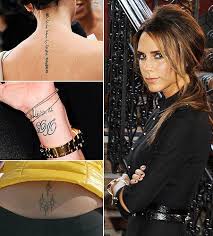 Those who have tried the error (see below)! 35 Victoria Beckham Tattoo Ideas Victoria Beckham Beckham Victoria