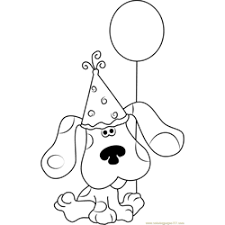 Explore our vast collection of coloring pages. Blue S Clues Coloring Pages For Kids Printable Free Download Coloringpages101 Com