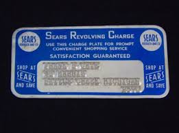 Jul 08, 2021 · the sears credit card interest rates and terms. Metal Charge Plate Sears Roebuck Charge Card Obsolete 1950s Pre Credit Card Sears Roebuck Plates