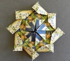 Step 4) open the paper back up completely. Flat Unit Origami Ideas For Handmade Cards Holidappy