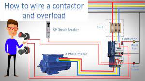 How To Wire A Contractor And Overload Earth Bondhon