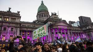 hilo ¡en argentina será ley! A Cuatro Anos Del Ni Una Menos Cada Vez Mas Mujeres Sufren Violencia De Genero Infobae