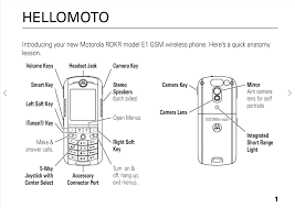 Motorola ROKR E1 das erste iPhone ...