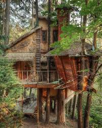 Pin By Haiku Kwon On Never Never Land Tree House Cool Tree Houses Tree House Designs