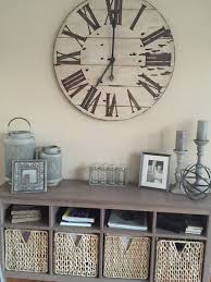 Uttermost Harrington Oversized 36 Wall Clock Wall Decor Living Room Wall Clocks Living Room Decor