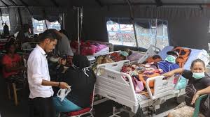 Gempa bumi ini tidak menimbulkan potensi tsunami. Enam Gempa Guncang Ambon Dua Warga Tertimpa Puing