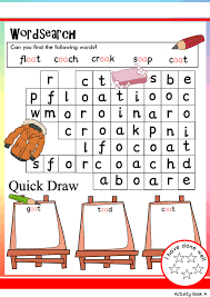 The letter sets oa, ow, and o_e can make the same sound. Phonics Worksheets Monster Phonics