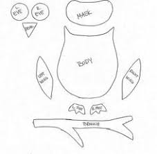 Kostenlose bastelbögen als pdf : Eule Bastelvorlage Korperteile Ausdrucken Und Als Schablone Verwenden Owl Templates Owl Crafts Free Applique Patterns