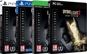 Dying light 2's massive collector's edition comes with all of the bonuses from the deluxe edition as well as a statuette with uv lamp, a themed flashlight, uv stickers, an art book, and a map of the city. Nm B15hxawgtym
