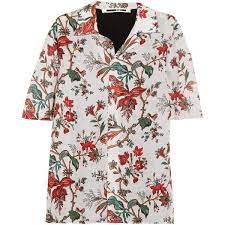 Buy alexander mcqueen women's red wave panel short dress coat. Mcq Alexander Mcqueen Mcq Alexander Mcqueen Floral Print Georgette 320 Liked On Polyvo Floral Sleeve Shirt Hawaiian Print Shirts Floral Pattern Shirt