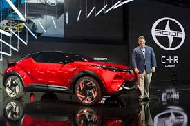 Find great deals on ebay for chr toyota 2018. 2015 Los Angeles Auto Show Scion C Hr Concept Vehicle Reveal Andrew Gilleland Toyota Usa Newsroom