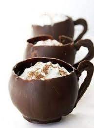 Chocolate Cups For Desserts Vegan Hot Chocolate Chocolate Cups Spicy Chocolate