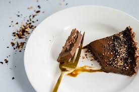 Chilli Chocolate Tart With Coconut Caramel And Black Sesame Praline Recipe Coconut Caramel Chocolate Tart Best Dessert Recipes