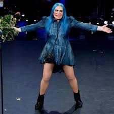 May be an image of 1 person and text that says 'loredana berte figla dic. Loredana Berte I M Not A Lady Show Dedicated To The Queen Of Rock Ruetir