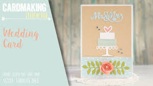 It's time to make a card with stephanie and sizzix, you'll have a great. How To Make A Wedding Card Or Invitation Sizzix Big Shot Wedding Cards Sizzix Big Shot Making Wedding Invitations