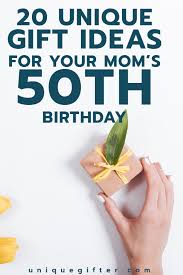 It is also one of the best a practical and sophisticated birthday gift idea for your 60th year old lady boss or mom. Gift Ideas For Your Mom S 50th Birthday Things She Ll Absolutely Love 50th Birthday Gifts For Woman 50th Birthday Gifts Diy 50th Birthday Presents
