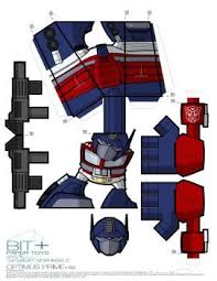 Galeria Deviantart Do Ideatopaperstudios Paper Crafts Optimus Paper Toys