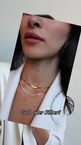 Team GOLD oder SILBER? #goldschmuck #silberschmuck #CapCut