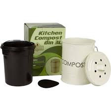 The ingenious tumbler design is perfect for easy batch composting. The Relaxed Gardener Kitchen Compost Bin 0 8 Gallon