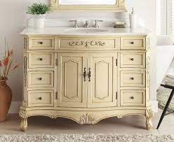And best of all, it adds a touch more privacy. 48 Inch Bathroom Vanity Traditional Style Creamy Beige Color 48 Wx21 Dx35 H Dcbc3905wlt48