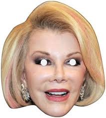 Joan Rivers shops 482 Celebrity Mask