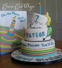 Dr Seuss Birthday Cake Oh The Places You Ll Go This Will Be My Child S 1st Birthday Cake 1st Birthday Cakes Graduation Cakes Cake