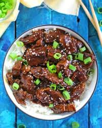 I grew up eating it at panda express and i enjoyed every bite. Instant Pot Mongolian Beef Recipe Video Sweet And Savory Meals