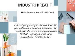 Konsep ekonomi kreatif ini semakin mendapat perhatian utama di banyak negara karena ternyata dapat memberikan kontribusi nyata terhadap perekonomian. Ekonomi Kreatif Kelompok Ppt Download