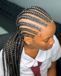 Straight Back Stitch Braids Straight Back Cornrows Big Cornrows Hair Laid