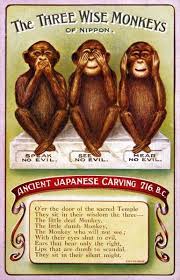 See No Evil Hear No Evil Speak No Evil Meaning Print Of 3 Wise Monkeys Japanese Three Wise Monkeys Wise Monkeys Evil