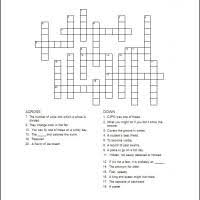 Working with a pencil and paper is one of the most satisfying ways to solve puzzles. Kids Crossword 3