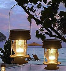 Amazon Com Pearlstar Multifunctional Solar Led Hanging Umbrella Lantern Lights 2 Pack Gard Solar Hanging Lanterns Hanging Solar Lights Outdoor Solar Lanterns