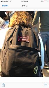 I am the creep, taking creepshots of all. I Just Went To The Airport And I Saw This On A Young Girls Backpack Disgusting Teenagers