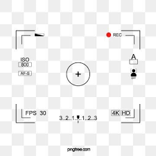 Camera Recording Interface Border Border Clipart Videotape Electric Quantity Png And Vector With Transparent Background For Free Download Free Vector Graphics Border Design Vector Free