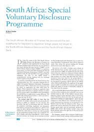 In line with the new automatic exchange of information between tax authorities, sars started receiving offshore third party financial data from other tax authorities in 2017. Dr Beric Croome 2016