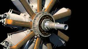 Clerget 9b Rotary Engine Mp4 Aircraft Engine Rotary Engineering