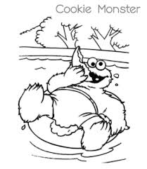 Christmas thank you clipart many interesting cliparts. Cookie Monster Coloring Pages Playing Learning