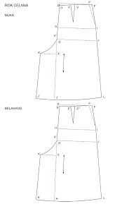 Rok dengan peplum, rok dengan draperi, rok ½ lingkaran, rok lingkaran, rok lipit hadap lepas, rok lipit sungkup lepas, rok lipit kelilig lepas, rok lipit kipas, rok bertingkat, rok bersusun, rok berkerut. Belajar Macam Macam Pola Rok Dalam Menjahit