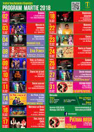 54 din data de 4 martie a.c. Program Spectacole 2017 2018 Teatrul Tony Bulandra