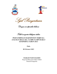 Contextual translation of penyerahan sijil penyertaan into english. Sijil Penyertaan