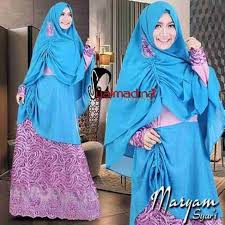 Beli gamis muslim rubiah online berkualitas dengan harga murah terbaru 2021 di tokopedia! 20 Model Gamis Brokat Koleksi 2016 Pilihan Model Baju Muslim Terbaru