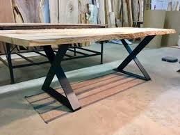 Ohiowoodlands West Virginia Table Base In 2020 Dining Table Bases Metal Table Legs Metal Dining Table