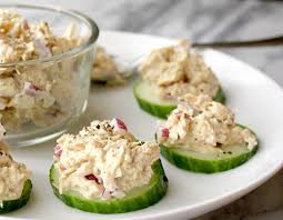 La Meilleure Recette De Bouchees De Concombre Au Thon Rapide Et Sante Recipe Paleo Snacks Recipes Clean Eating Snacks